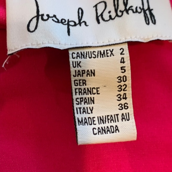 Joseph Ribkoff Hot Pink Tunic Top - Picture 4 of 5